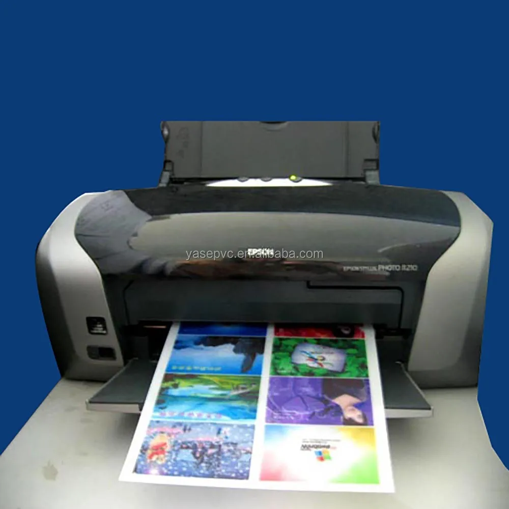 Inkjet Printable Transparent Clear Card Pvc Inkjet Printable Sheet ...