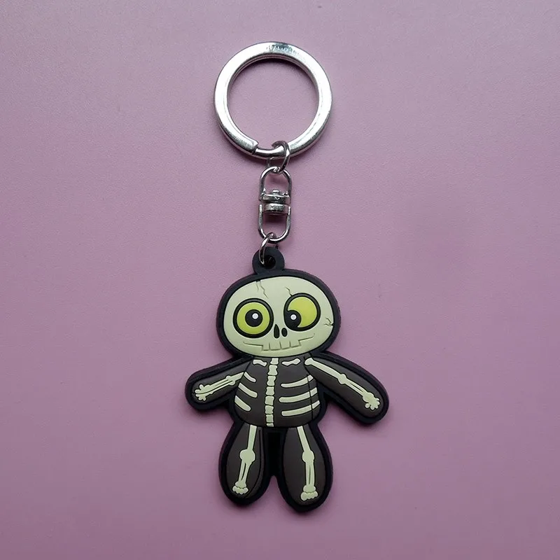 2d Rubber Keychain Customized Key Gadgets Pvc Keychain - Buy Soft Pvc ...