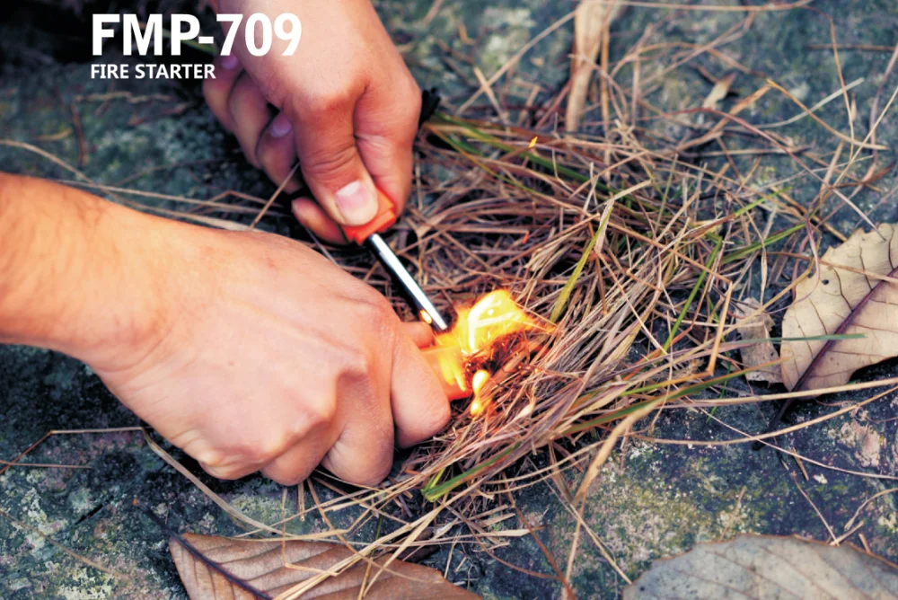 Как добыть огонь. Огниво Fire-Maple FMP-709. Огниво Fire Maple Fire-Starter. Кресало для добывания огня. Кремень для высекания огня.