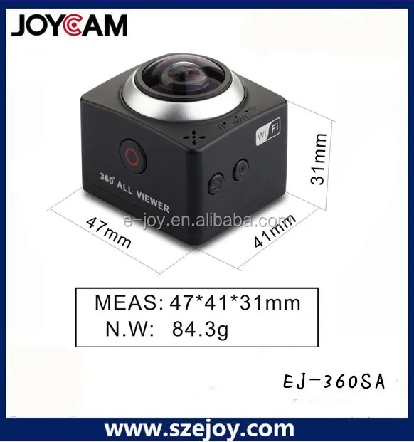 2017 Newest HD 1080P sport camera 360 degree waterproof action camera 360 sport camera