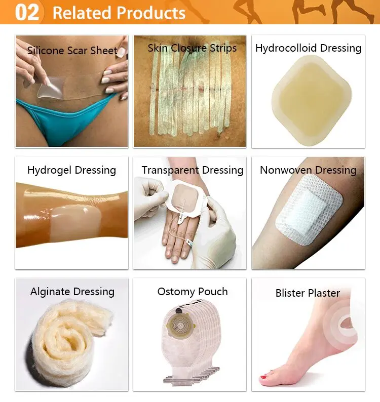 Wound Care Various Sizes Hydrocolloid Duoderm Hydrocolloid Dressing