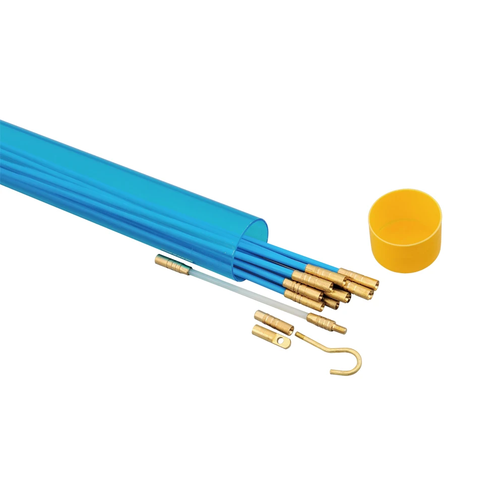 
11 foot fiberglass cable rod set 