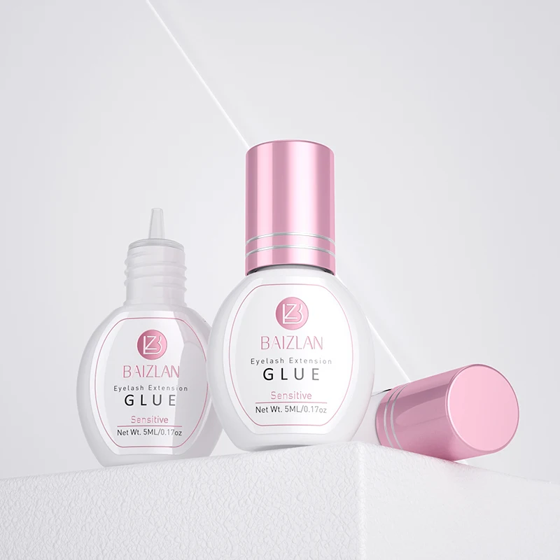 
Customized LOGO Non irritating No Odour Black Drying 2s Long Lasting Eyelash Extension Adhesive Bonding Lash Glue 6 8 Weeks 