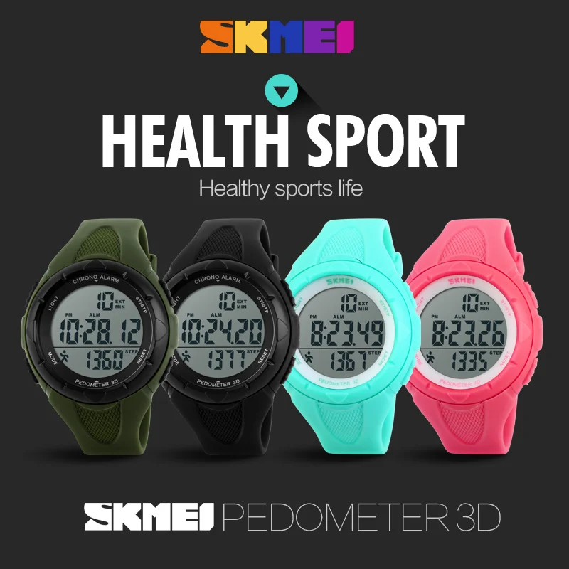 Popular Wristwatches Skmei 1108 Promotion Geneva Watch Hiking Watches 3d  Pedometer Watch - Buy Promotion Geneva Watch,Hiking Watches,3d Pedometer  Watch Product on Alibaba.com