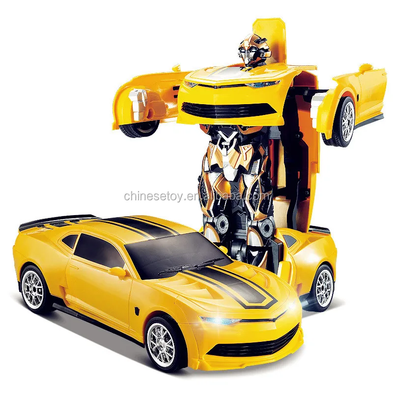 2017 Hot Sale Camaro 2.4Ghz RC Car Transform Robot Toy