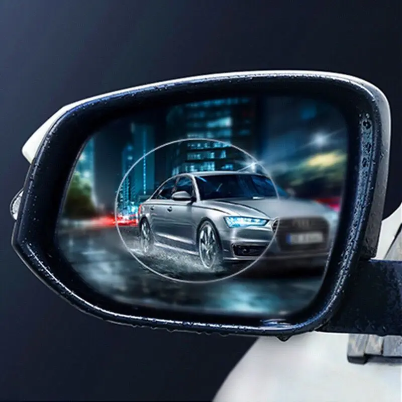 

anti fogging anti vertigo rear view mirror rain proof film and side window waterproof film, Crystal clear
