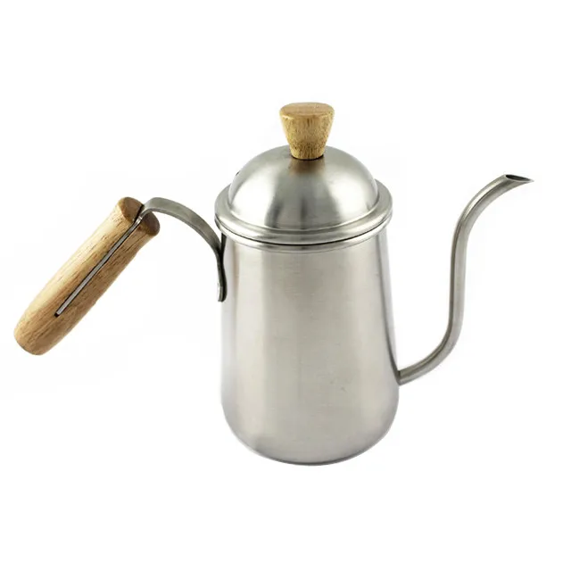 Coffee Drip Kettle,650ml Kitchen Stainless Steel Pour Over Coffee