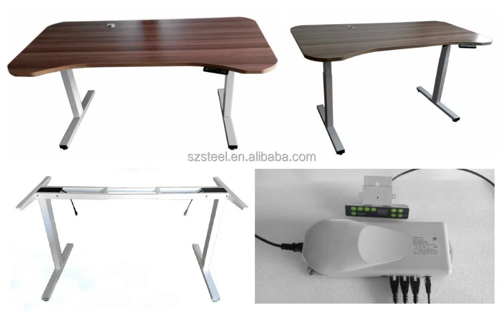 2016 New Design Electric Height Adjustable Desk Ergo Electric