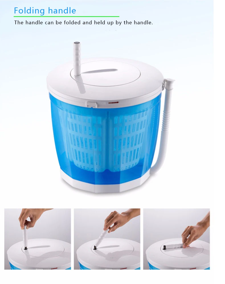 Mini Hand Operated Portable Washing Machine For Babies - Buy Portable ...