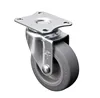 EDL 2 Inch Small Mini Casters Wheels 30Kg TPE TPR Wheels Castors Plate Rivet Swivel Roller Industrial for trolley cart