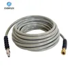 guaranteed quality soft high temperature resistant plastic best diameter 50 ft power washer hose/hoses