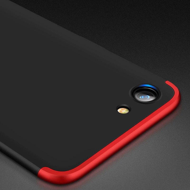 2018 hot sell 360 cover Removable 3in1 Hard PC Shield Back Cover Case for OPPO A83 phone cases