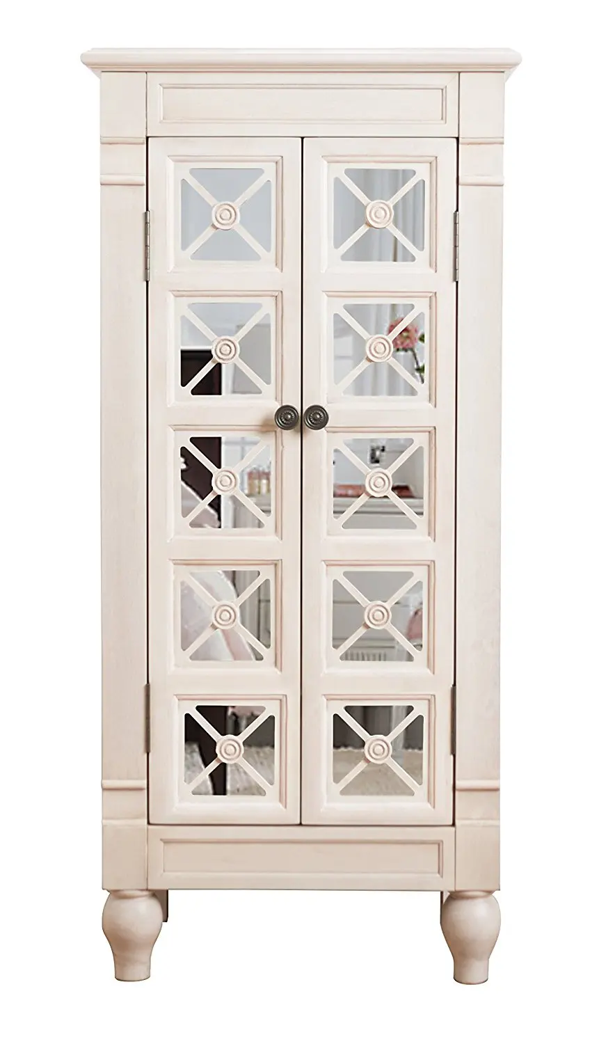 large black jewelry armoire