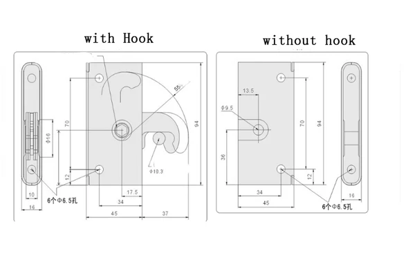 sip panel cam lock