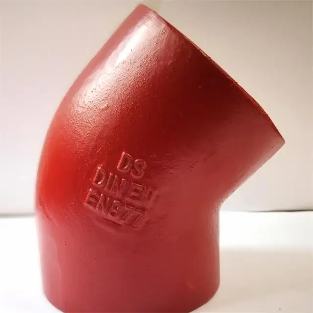 
SML pipe bend for EN877 cast iron pipe fitting bend 88 