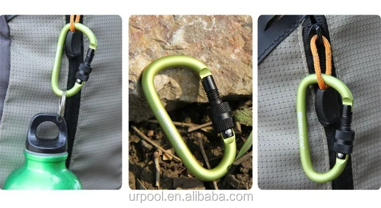 lighweight mountain climbing hook carabiner hook safe climbing hook