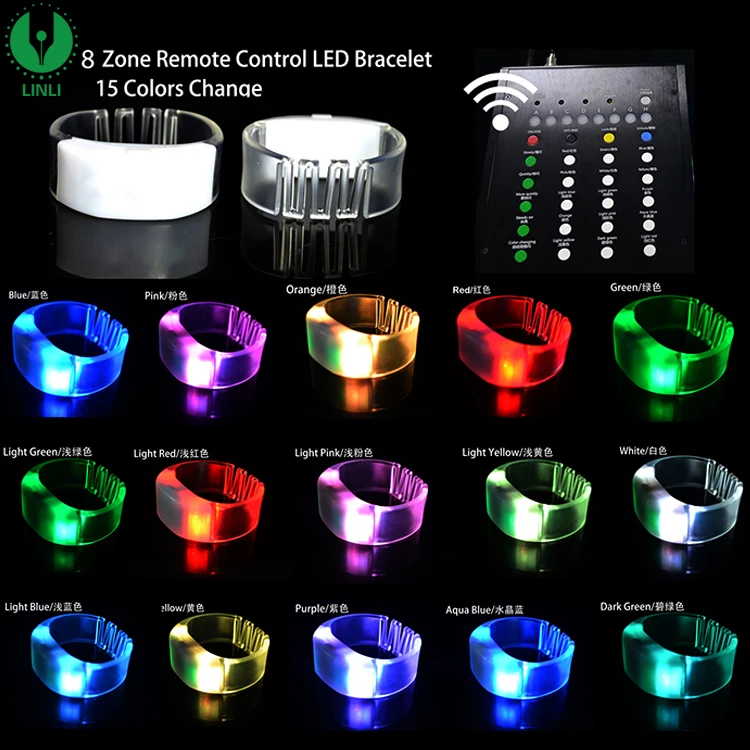 Remote Controlled Led Bracelet
