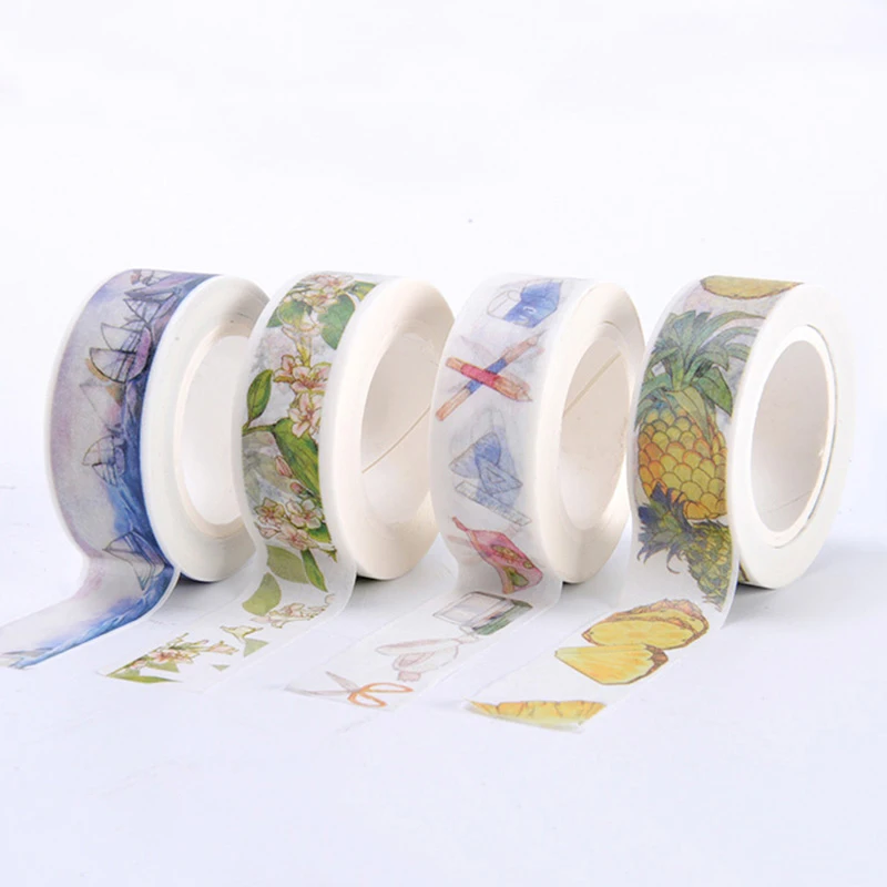 Wholesale Glitter Wall Decoration Japanese Rice Paper Washi Tape