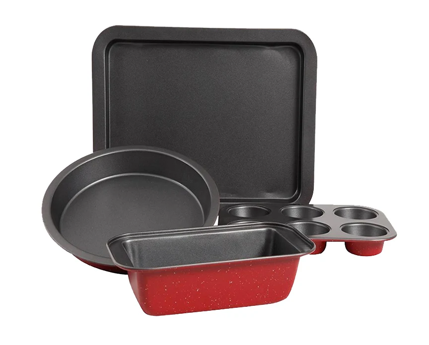 
4 piece non stick baking tools set metal bakeware set(BK D603) 