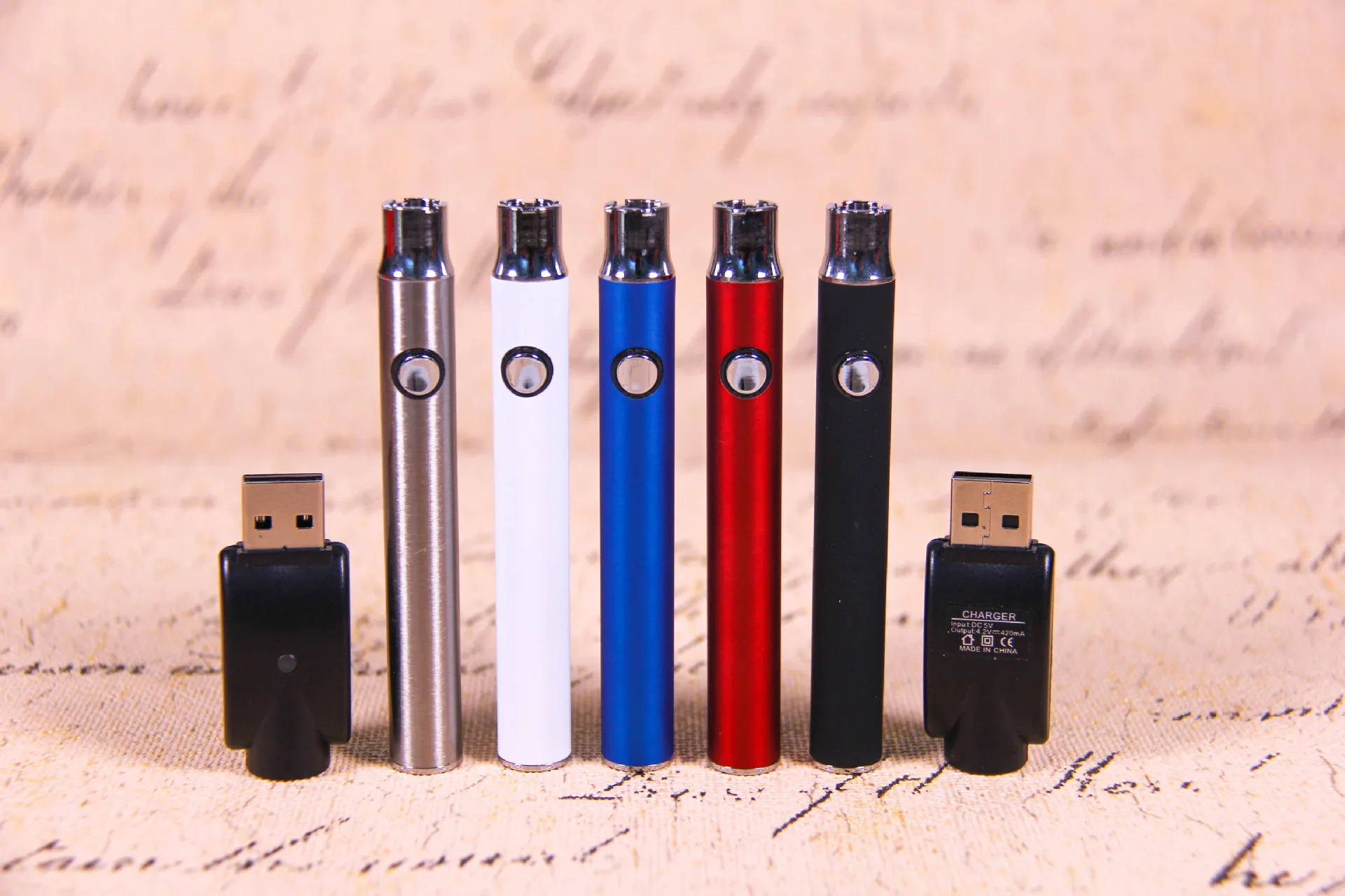 Good Quality Vertex CBD Vape pen Battery 510 Thread E cig Batteries 350mah