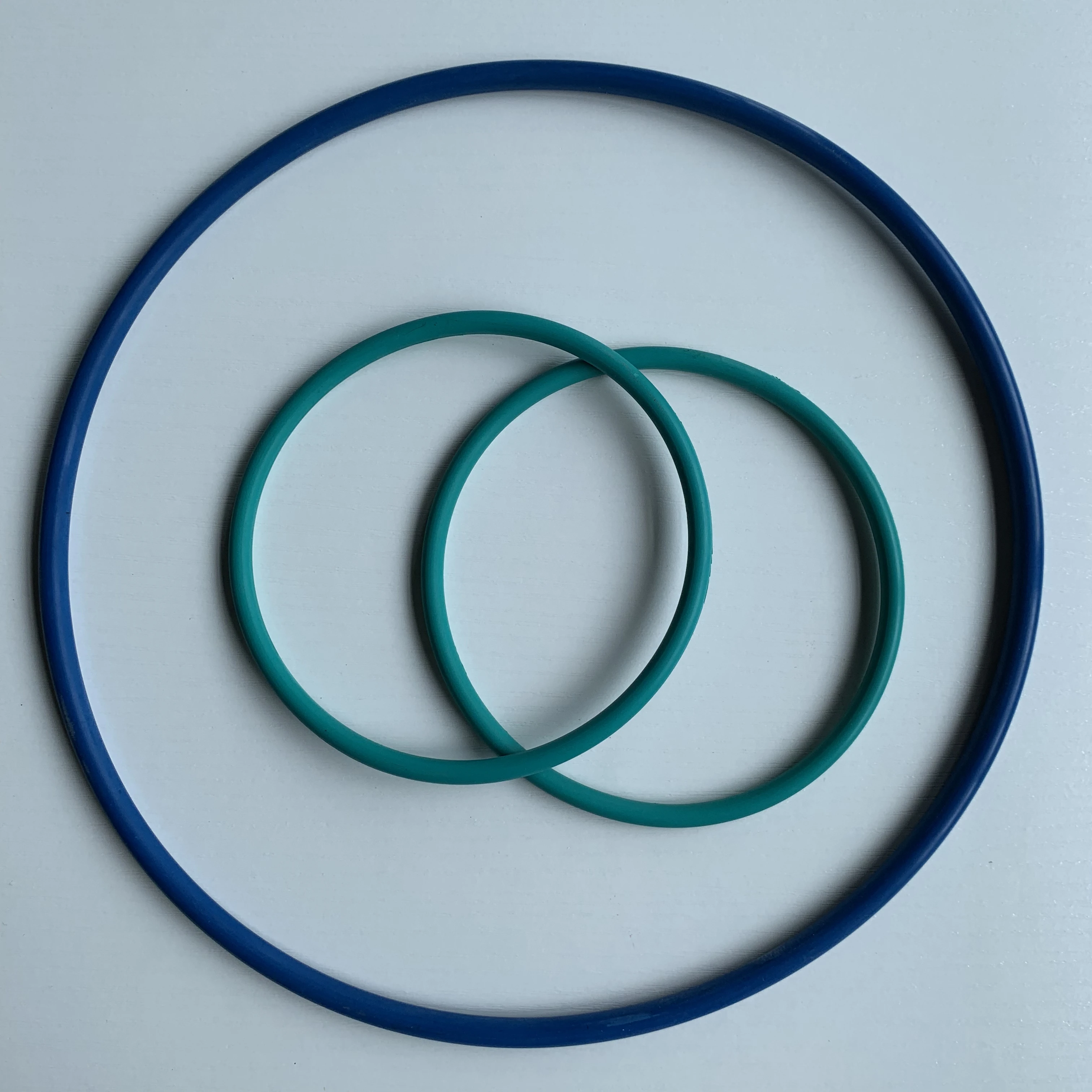 18*26*4mmfda Transparent Rubber Oil O Ring Silicone / Pu Transparent O