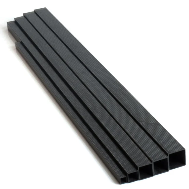High strength 3K square carbon fiber tube,High strength/high modulus carbon fiber squre tube