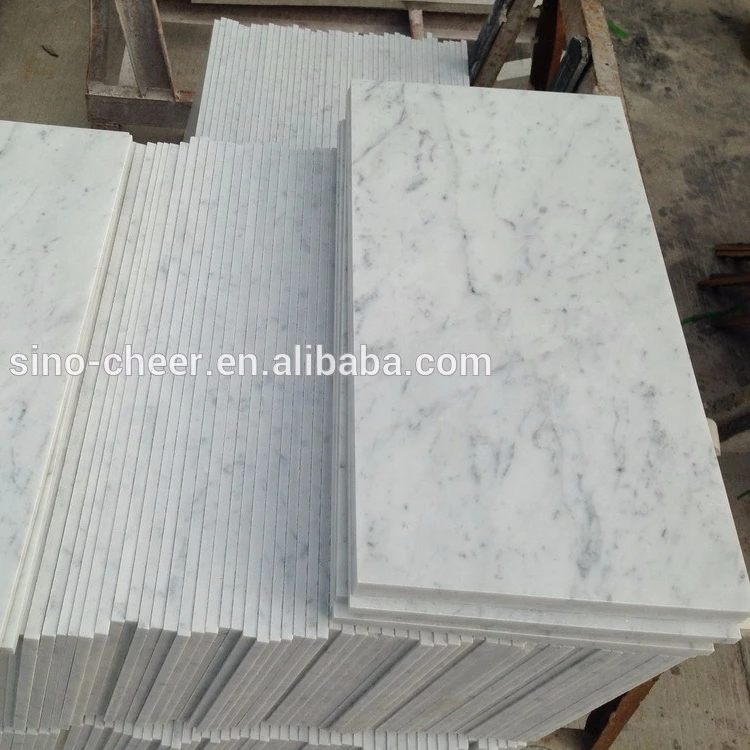 
lowest price Bianco Carrara White Marble Floor Tiles Wholesales and carrara marble m2 price  (60385289163)