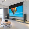 Screen Pro 84" -150" Ceiling mounted motorized tab-tensioned screen for home theater