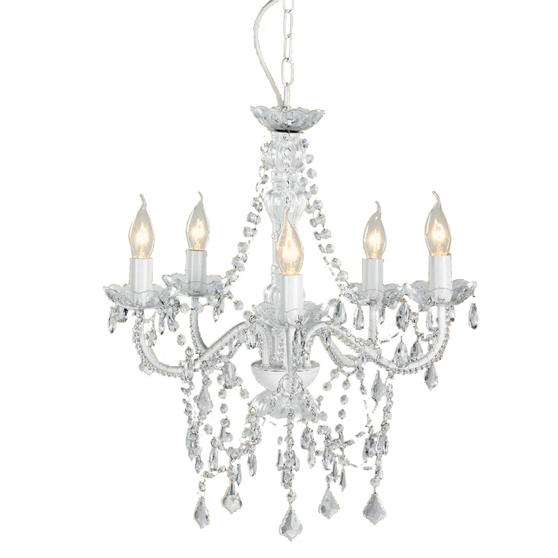 White marie therese chandelier