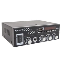 

Kinter T1 New style hifi Karaoke home amplifier audio digital sound power amplifiers with MP3/USB/TF/FM/BT/MIC