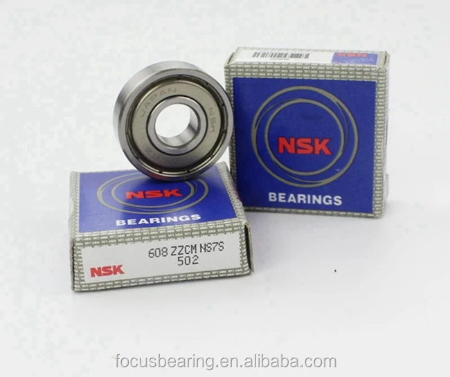 10 pieces NSK 608DD1 Double Sealed Ball Bearing 8x22x7mm 