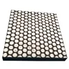 300x300 Natrual rubber backed wear alumina ceramic lining and plate