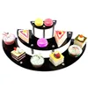 Factory supply acrylic food display risers