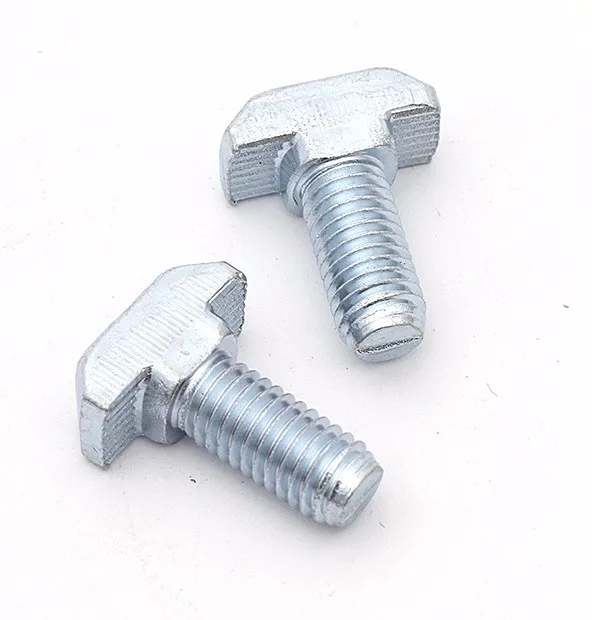 30 ALUMINIUM GREENHOUSE CROPPED HEAD 12MM BOLTS AND NUTS see also W Z CLIPS 