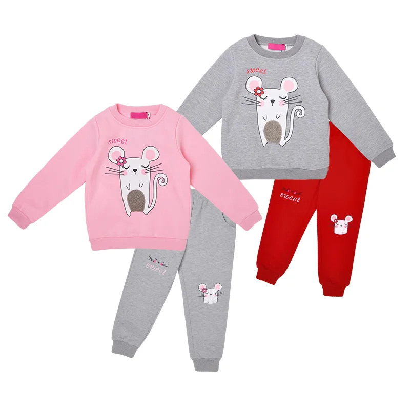 

Winter Children Clothing Kids Sweater Set Warm Outer Wear