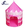 JWS-017 Wholesale pink princess castle baby play house tent with good material
