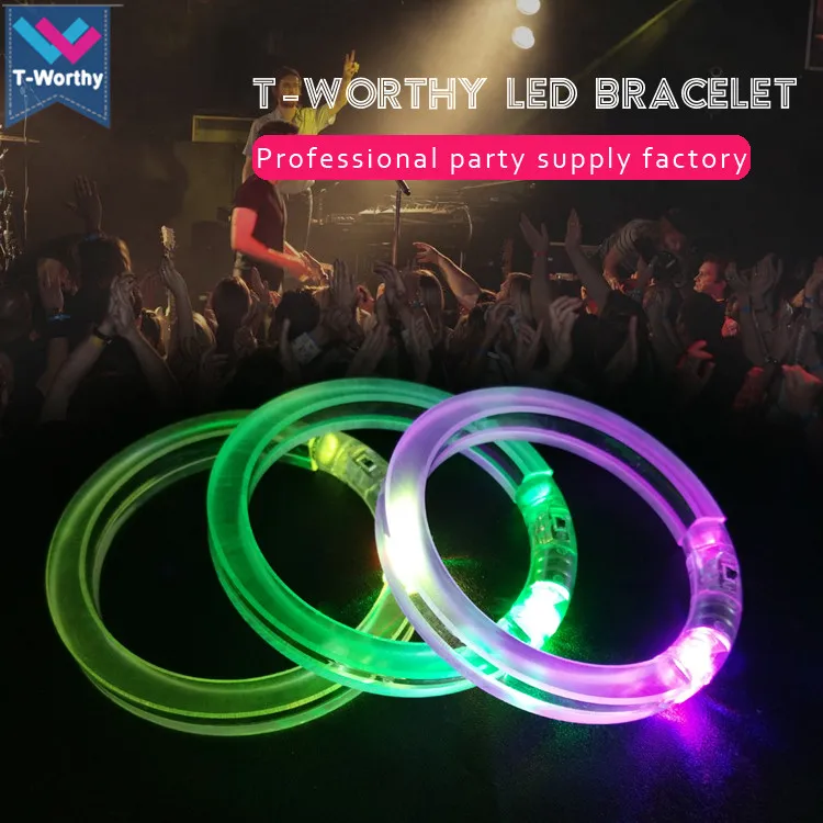 Acrylic led bracelet (5)
