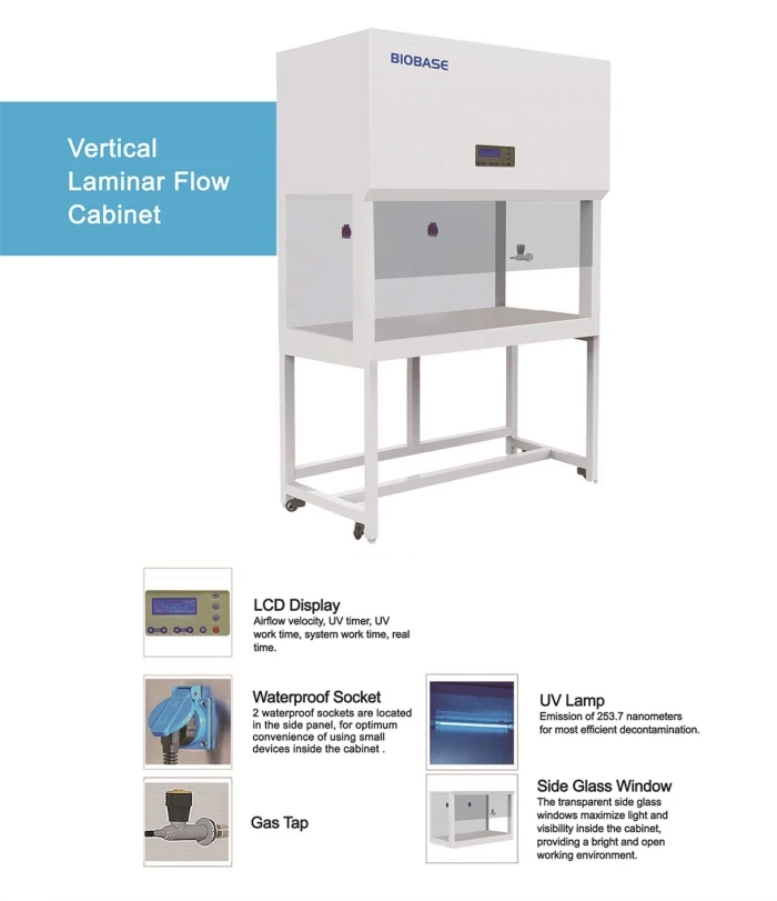 Biobase Motorized Fume Hood Chemical,Operator Protector Fume Extractor