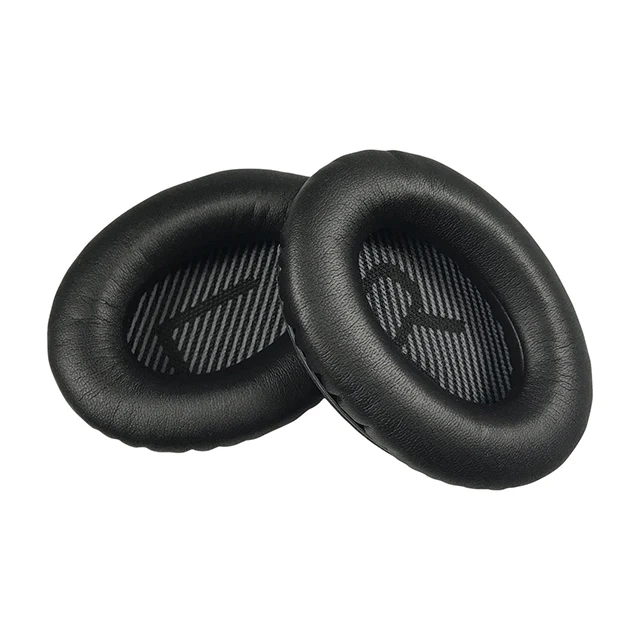 

Replacement Ear Pads Earpads for Bose QuietComfort QC 2 15 25 35 Ear Cushion for QC2 QC15 QC25 QC35 SoundTrue SoundLink, Black, white ,brown,coffee,gray,flower,etc