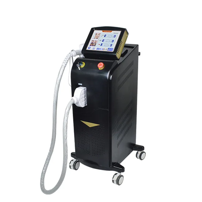 

2019 newest 3 wavelength 755nm+808nm+1064nm professional soprano ice platinum painless diode laser hair removal machine with med