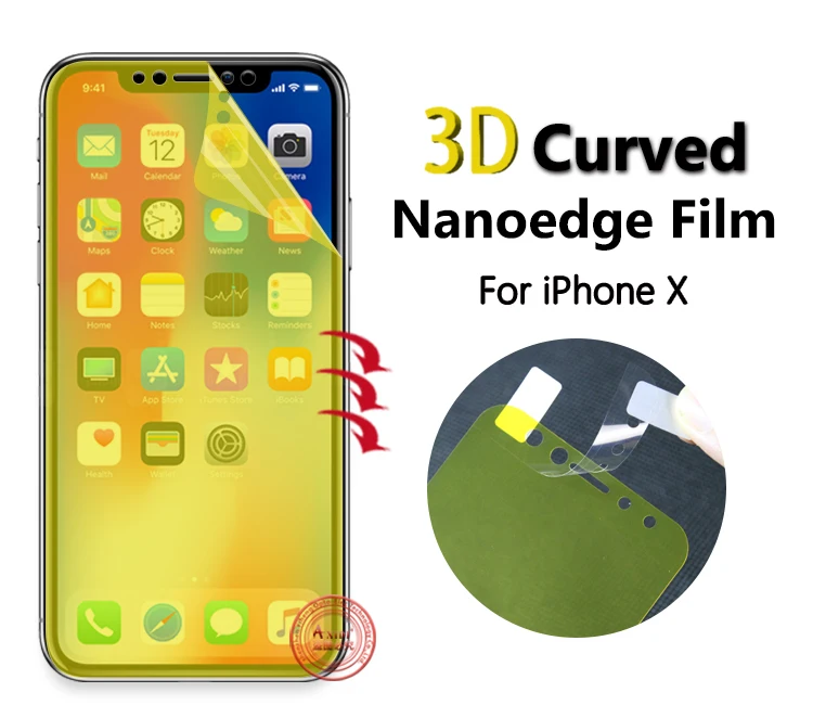 Hot Sale Full Screen Protector Privacy Film for iPhone 11 3d Edge Soft TPU Screen Protector Anti Scratch Film