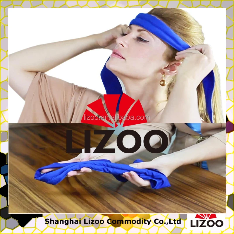Cooling Scarf Chilling Sports Scarf/headband/neck Wrap,Cotton Polar Ice