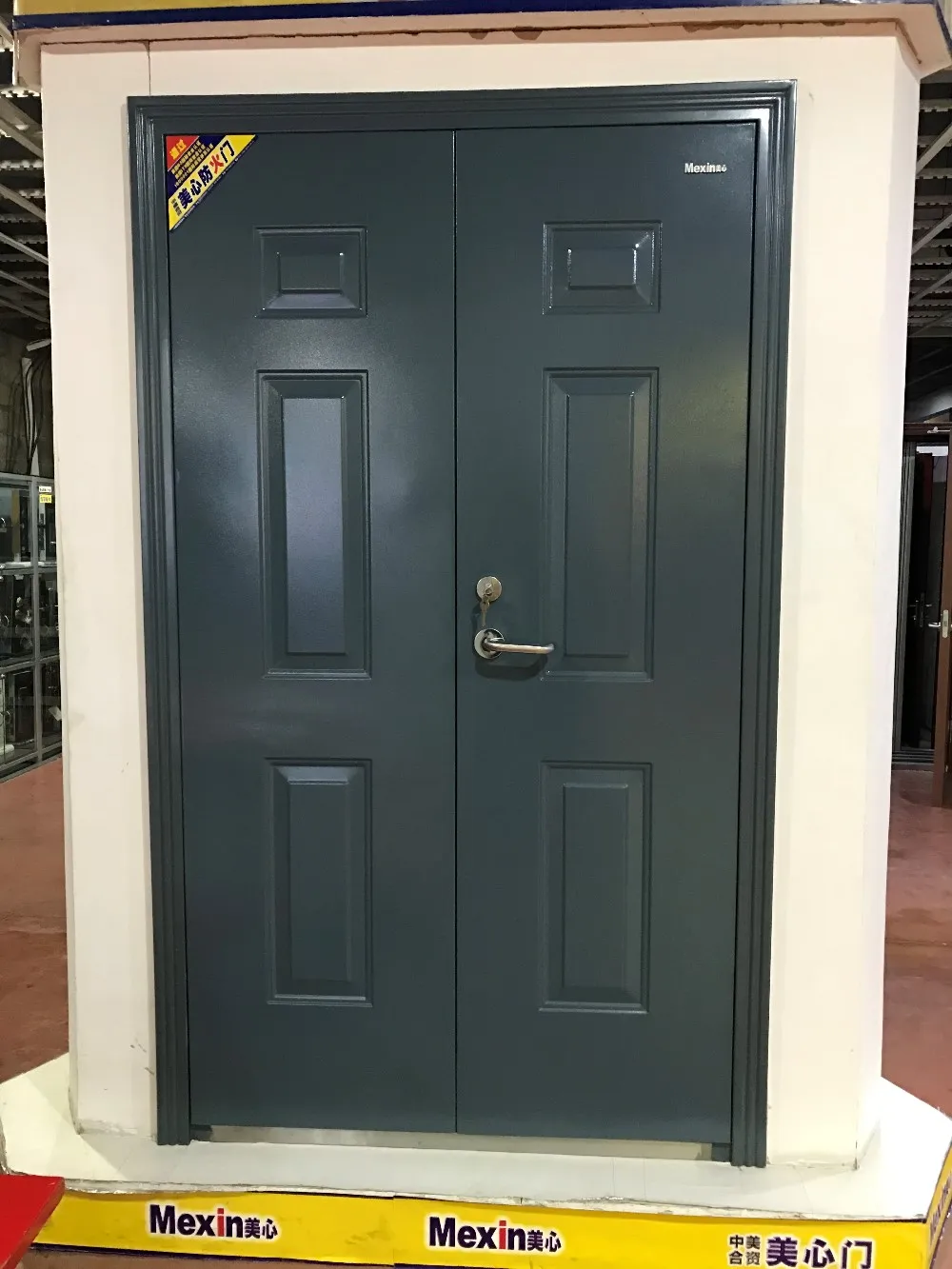 Mexin Best Fire Rated Double Swing Six Panel Door Proof Product On Alibaba Com