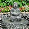 Buddha Natural Stone Garden Fountain