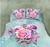 Comfort Spaces Twin Comforter Set - 3 Piece - Black and White - Printed Damask Pattern
