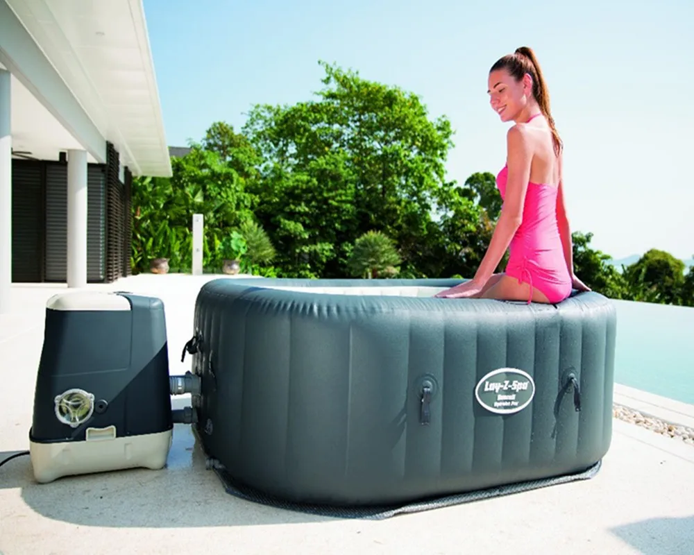 Bestway 54138 Hawaii Airjet 6 Person Bathtub Massager Portable