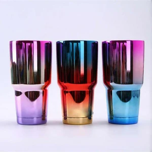 Image of Insulated Stainless Steel 30oz Tumbler Vacuum 20oz Travel Car Cup UV Paint Mug