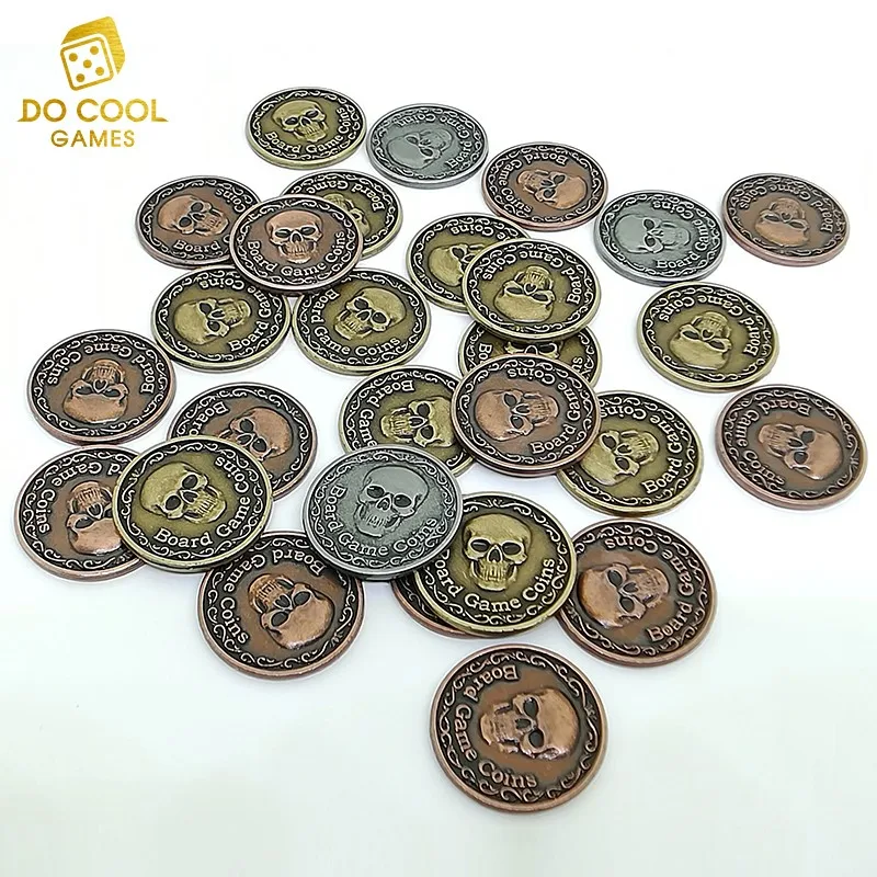 Good Quality Factory Custom Metal Token Board Game - Buy Metal Token ...