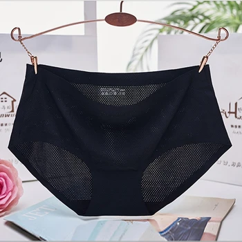 New Design Ice Nylon Women Underwear Invisible Seamless Panties - Buy ...