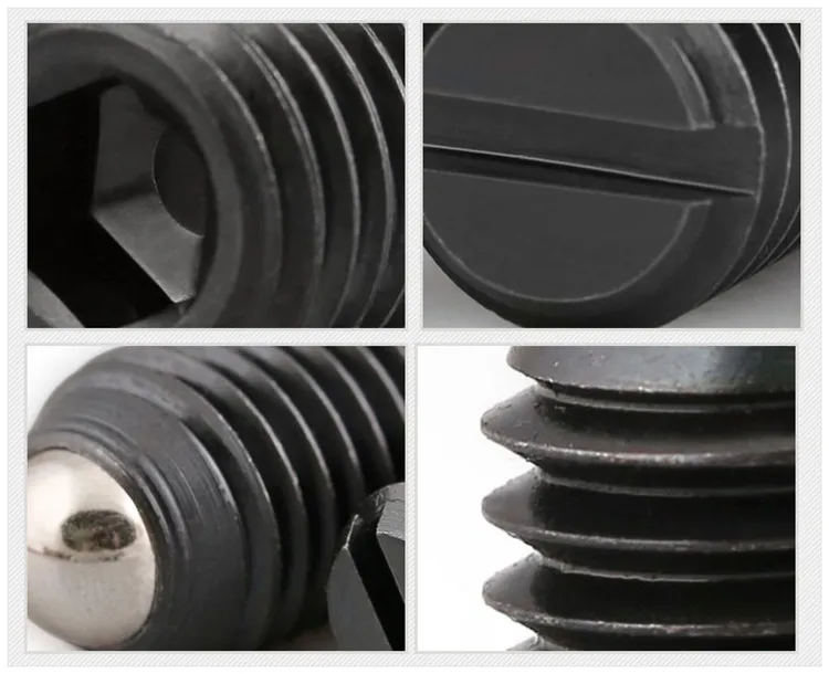 Misumi Standard High Force Spring And Ball Plunger With Slotted Head